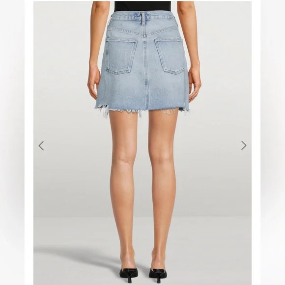 agolde Criss Cross Skirt - Picture 3 of 7